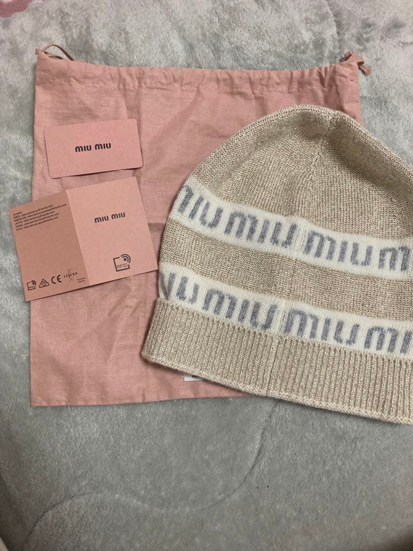 miumiu ニット帽 ビーニー