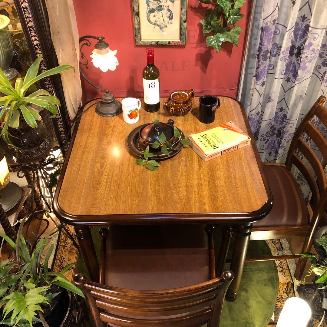 Daichi ヴィンテージ コロニアル コンパクトダイニングテーブル