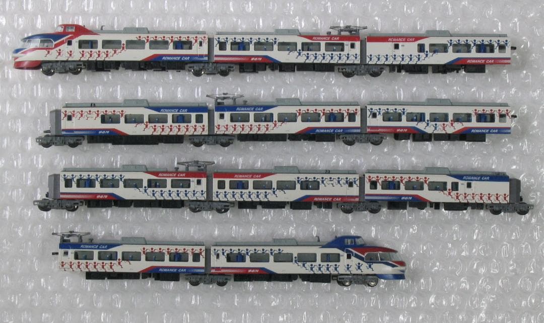 A8158　小田急ロマンスカー　3100形　ゆめ70　11両セット　未走行品