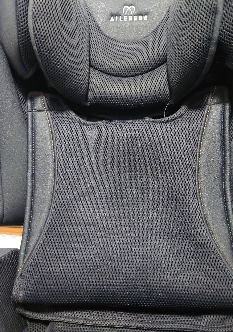 エールべべ パパットグランス ISOFIX ジュニアシート ネイビー　2台