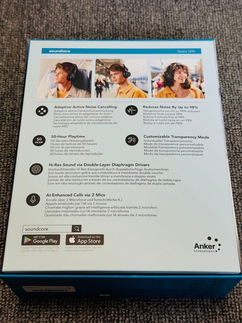 Soundcore SPACE Q45 ワイヤレスヘッドホン