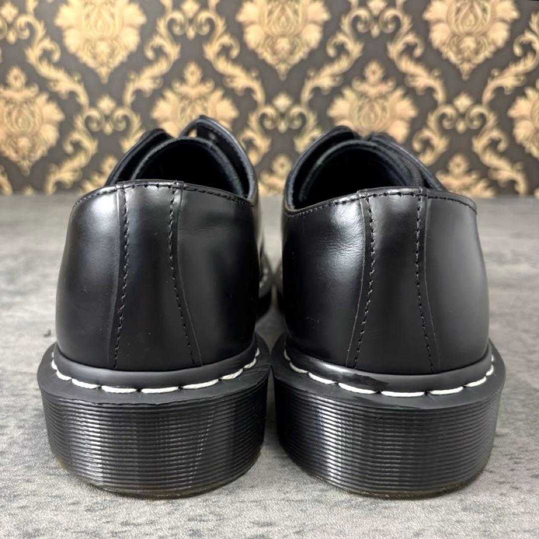 【良品】ドクターマーチン 1461 WS ホワイトステッチ UK8 (27cm)