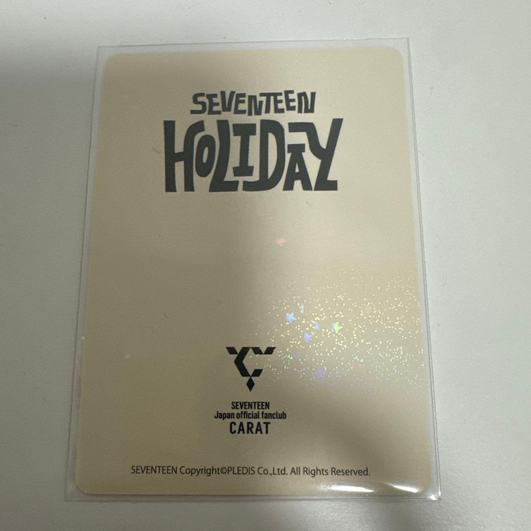 SEVENTEEN FC 更新 特典 トレカ エスクプス　スンチョル セブチ