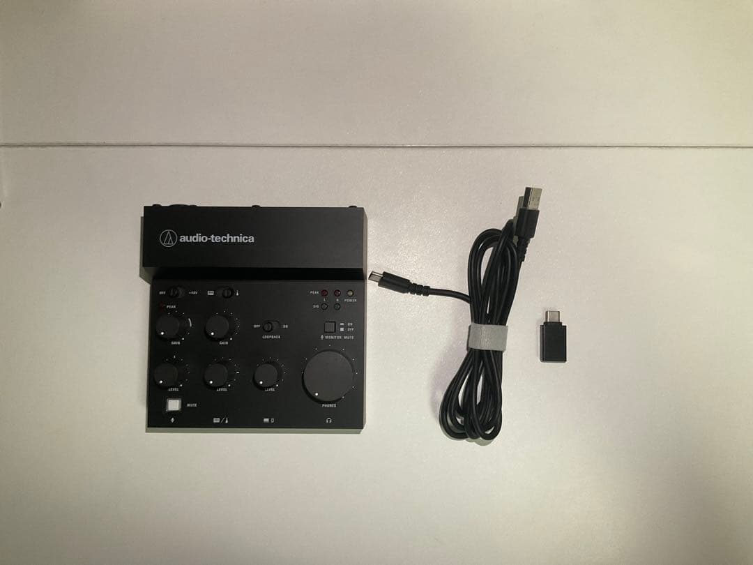 audio-technica AT-UMX3 オーディオインターフェース