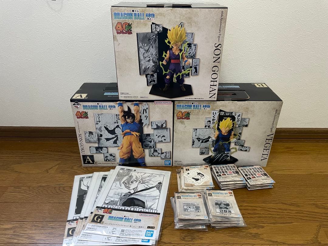 か*な様 ドラゴンボール　一番くじ40th 其之二 Anniversaryフィギ