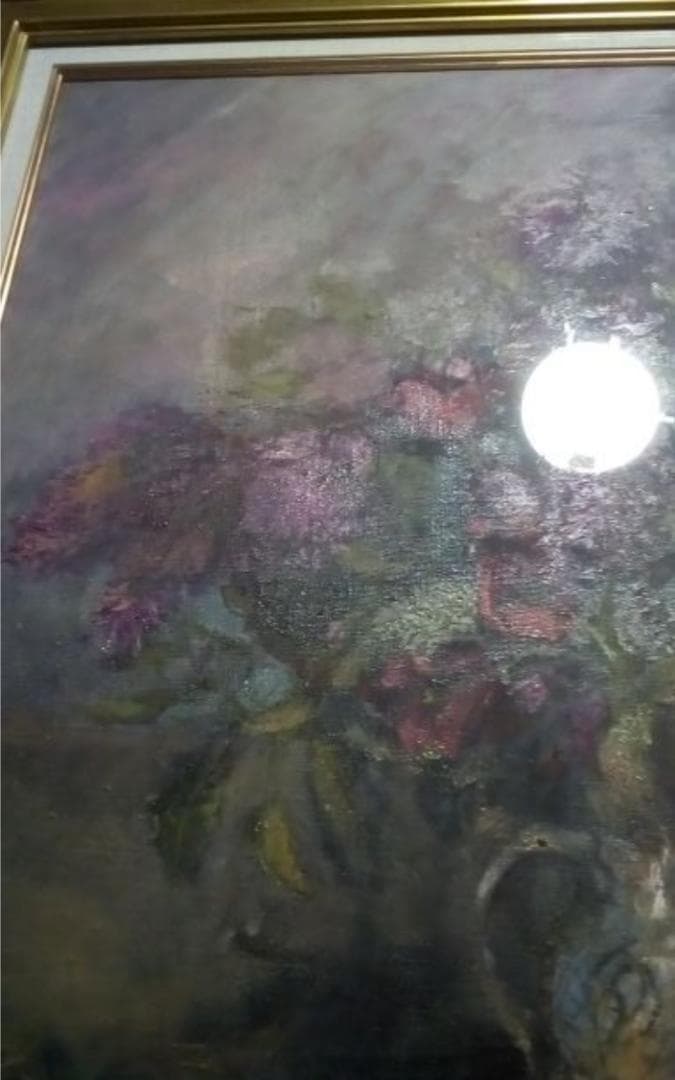 フランティシェク·レタック　ライラック真作油彩40号最終値下げ640万定価計算