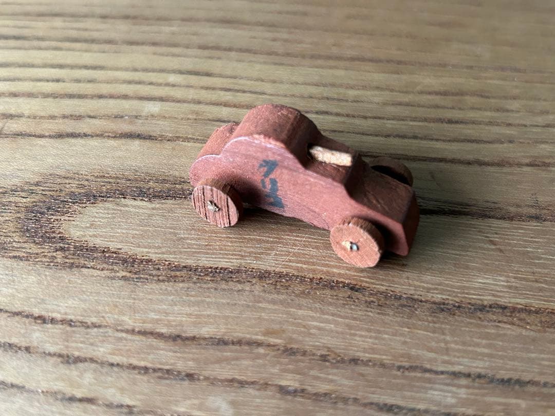 戦前 昭和14年頃 グリコのおまけ 木製 装甲車 貴重 第二次世界大戦