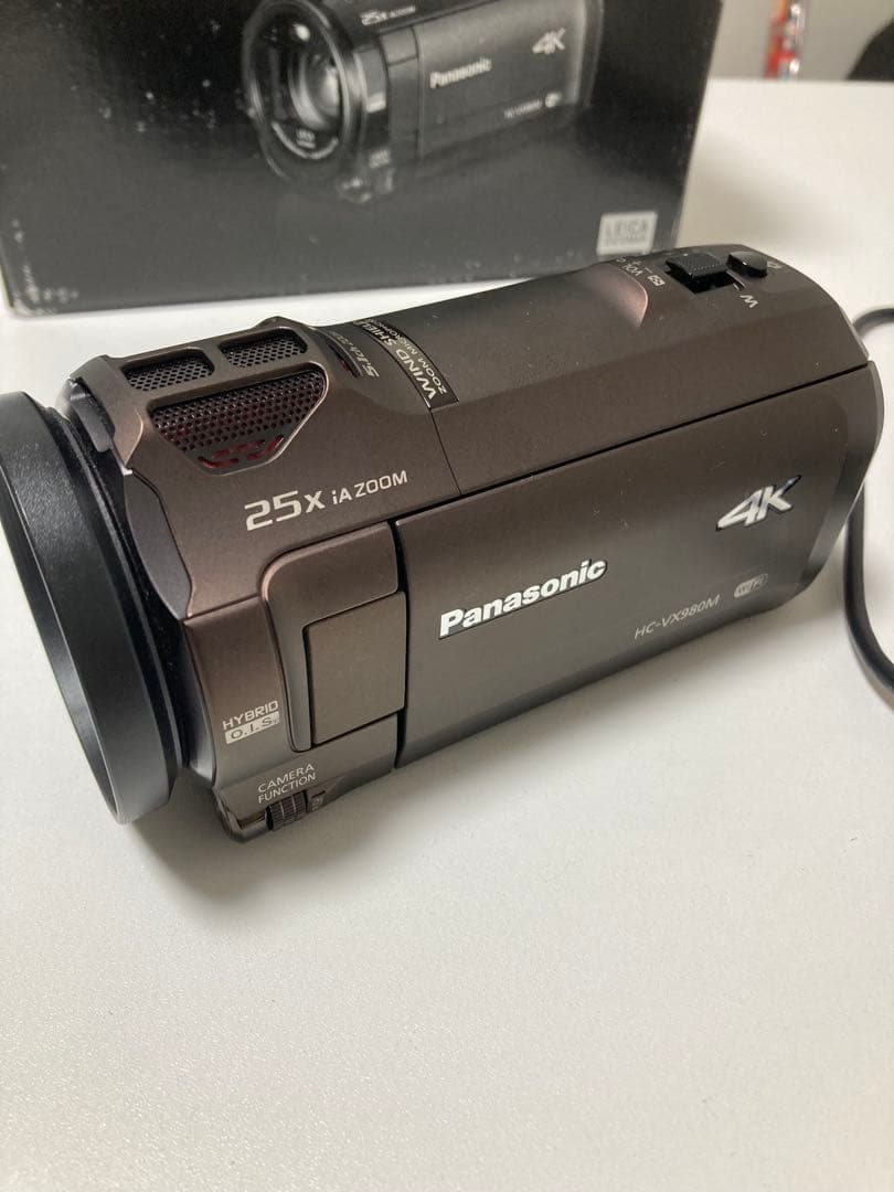 AOプロフ必読様 4K ビデオカメラ　パナソニック　HC-VX980M ブラウン