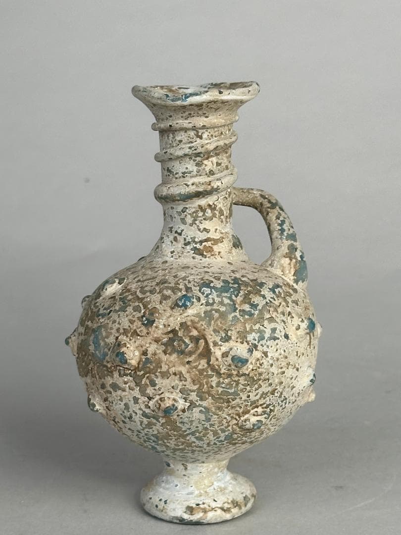 ローマガラス　羅馬硝子　花瓶　花入　花器　時代物