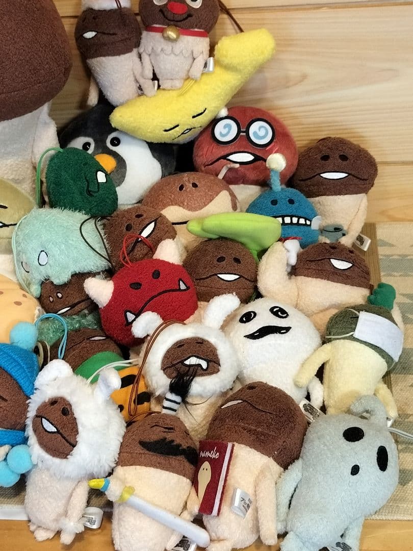 おさわり探偵なめこ栽培キット　大きなぬいぐるみ　ミニマスコット　大量　まとめ