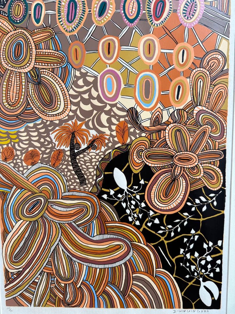 ギンギンガラ、ドリス。 (1946–1999) 【砥石と樹皮】限定28/95