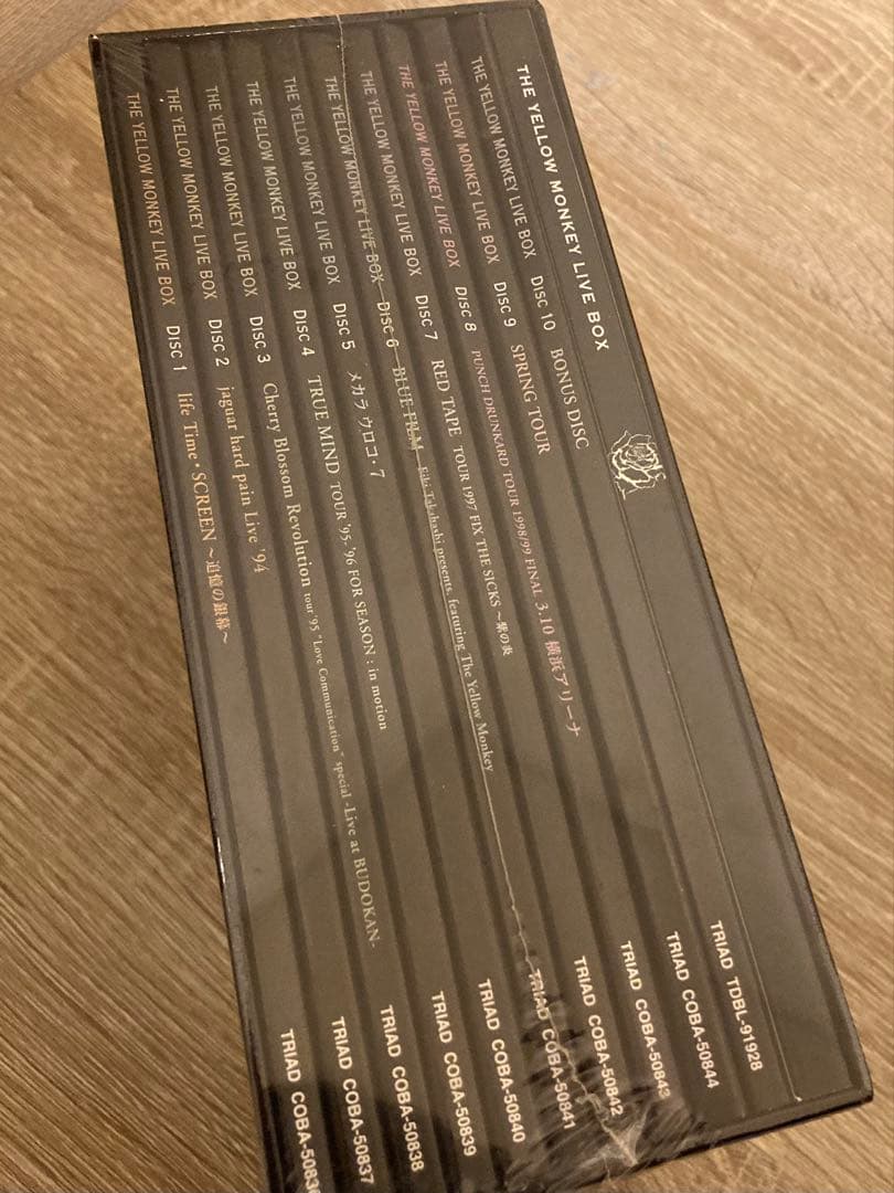 THE YELLOW MONKEY LIVE BOX 初回限定生産 DVD