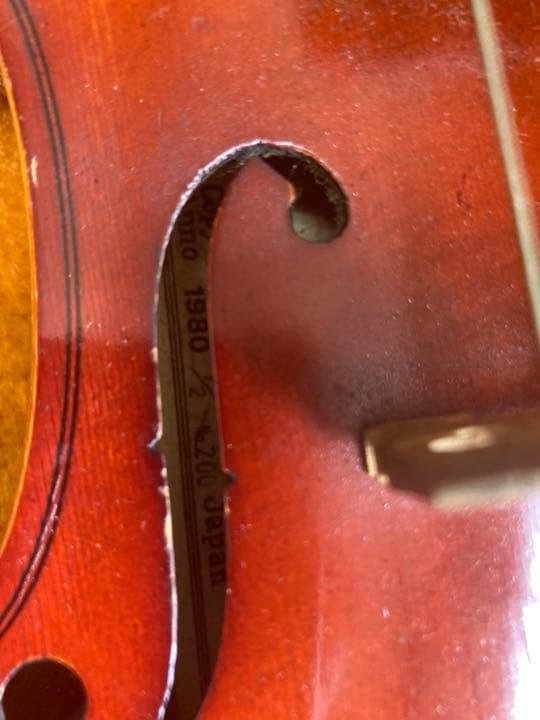 鈴木ヴァイオリン 分数2/1 1980年製 お子様の練習用