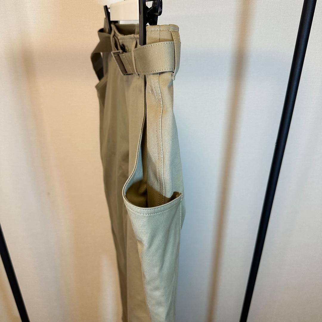 sacai サカイ 25SS コットンチノパンツ ベージュ サイズ2