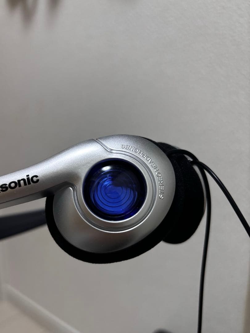 Panasonic ヘッドフォン ヘッドホン 有線 シルバー y2k レア