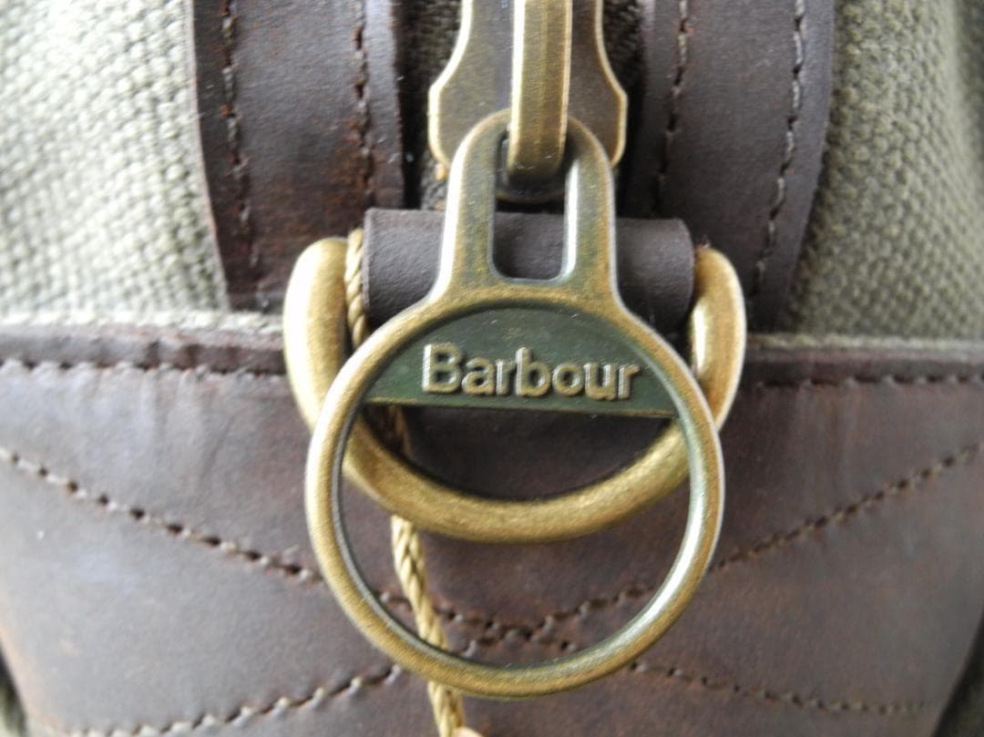 【希少品】BARBOUR for LAND ROVER／ アウトドアバッグ