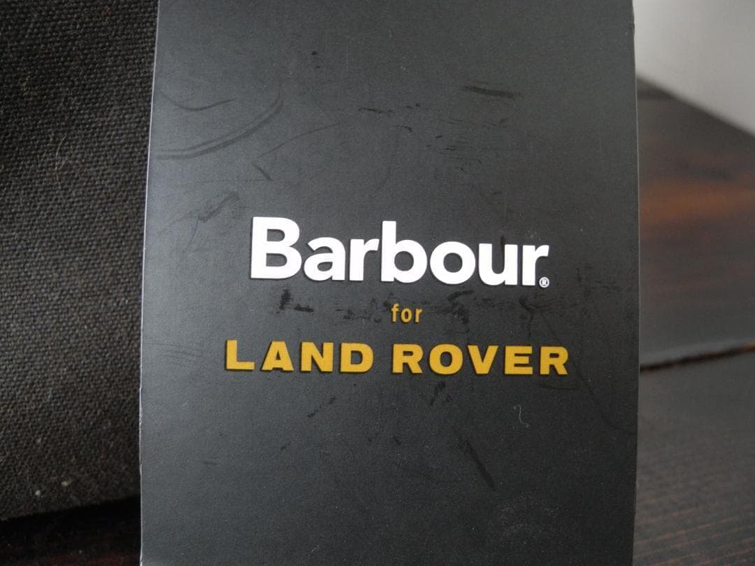 【希少品】BARBOUR for LAND ROVER／ アウトドアバッグ
