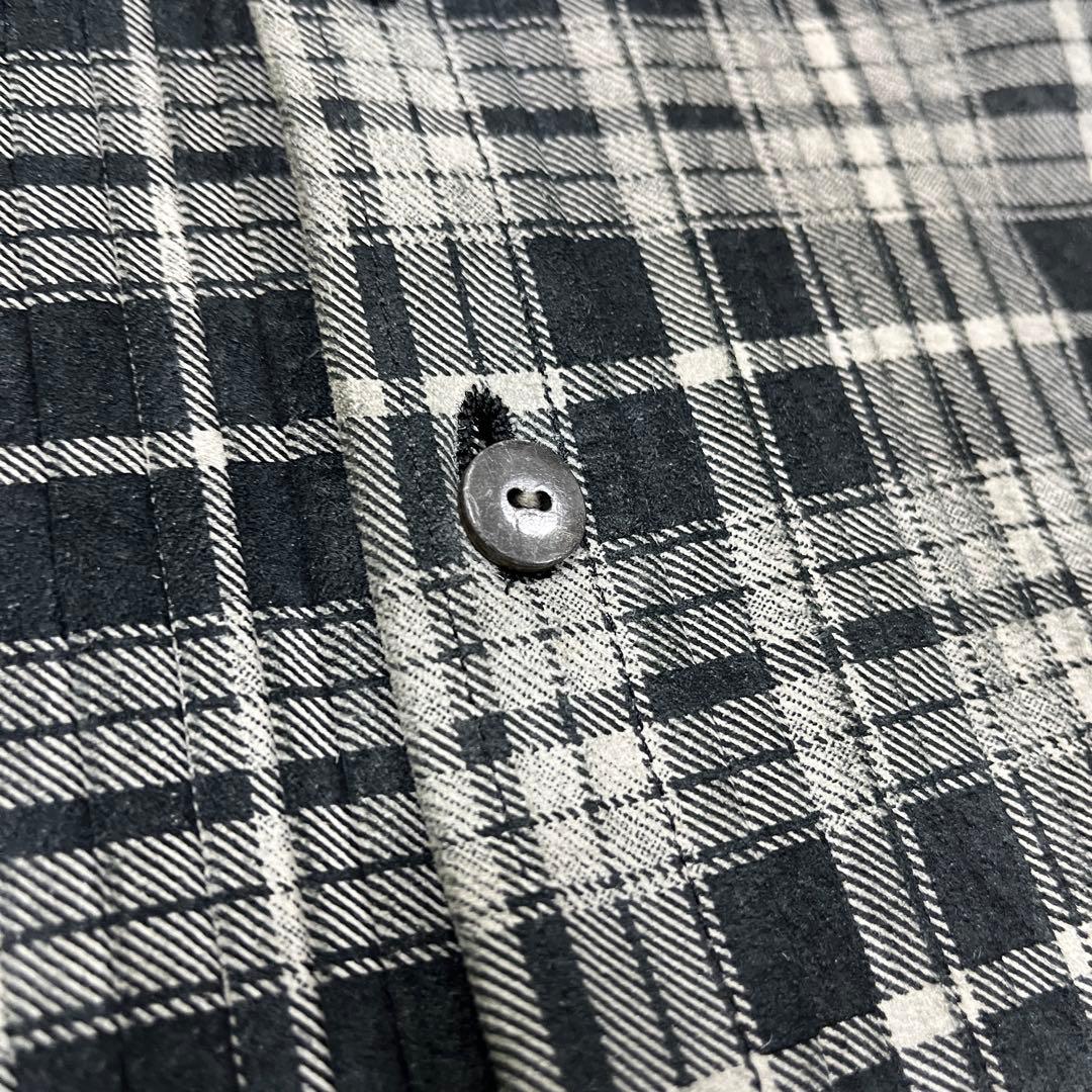 ballet ISAMU KATAYAMABACKLASHチェック柄レザーシャツ