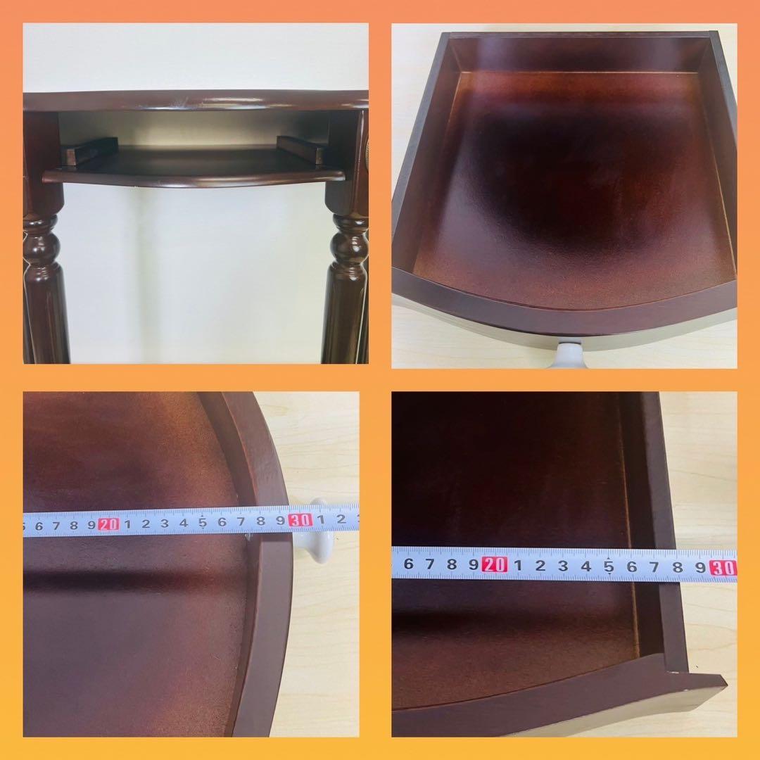 コンソールテーブル Console Tabel 半円 サイドテーブル 花台