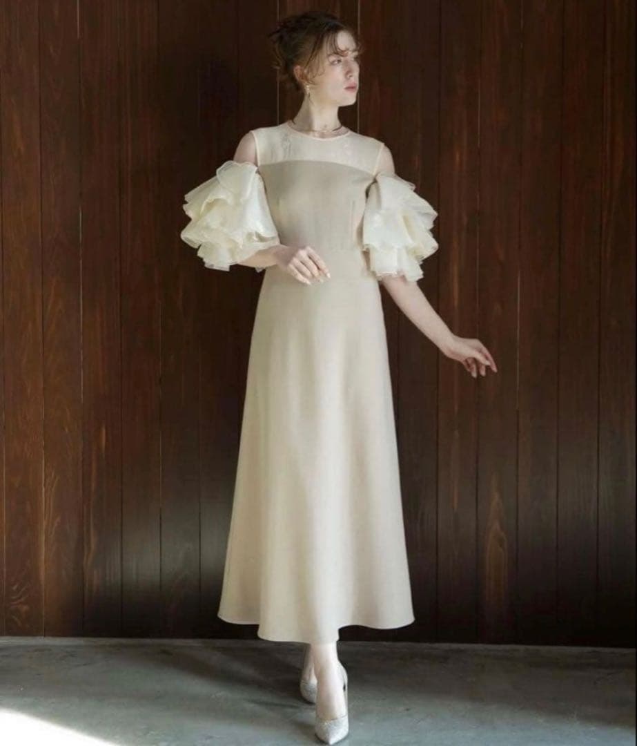 （即日発送）Acka. organdy frill dress サイズ2