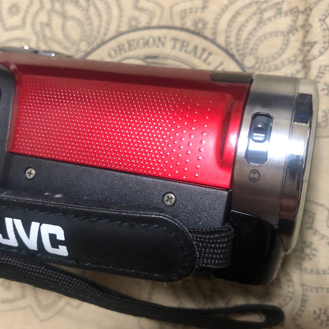 美品 JVC Everio GZ-E600 バッテリー3個付 ビデオカメラ