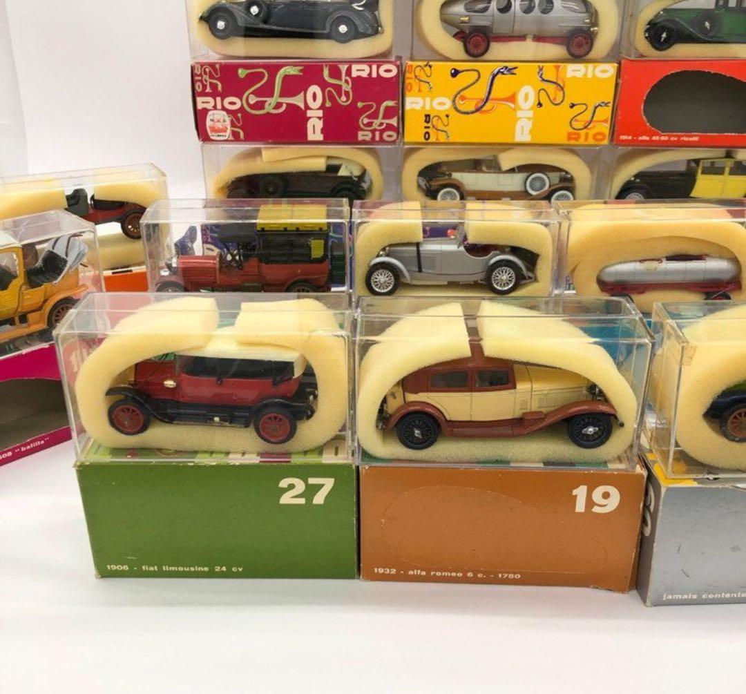 【希少】RIO リオ ミニカー ヴィンテージ 大量 まとめ 箱付 26台