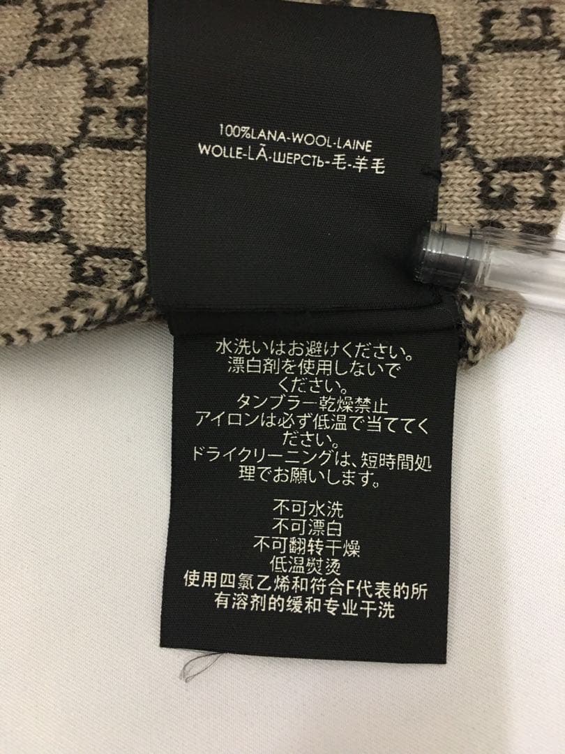 GUCCI ニットマフラー