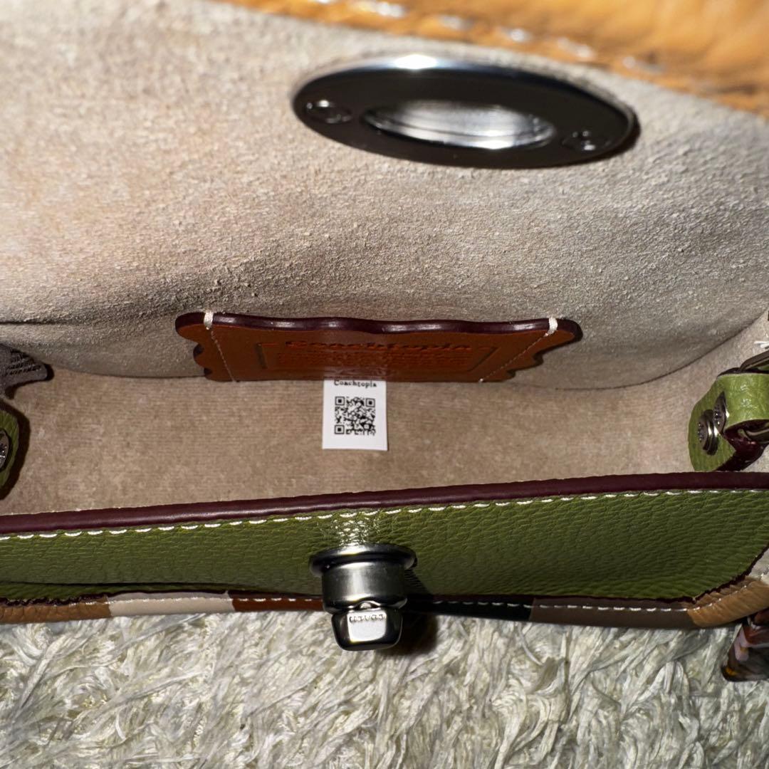 極美品　コーチトピア　ウェイビー ディンキー ショルダーバッグ　3way レザー