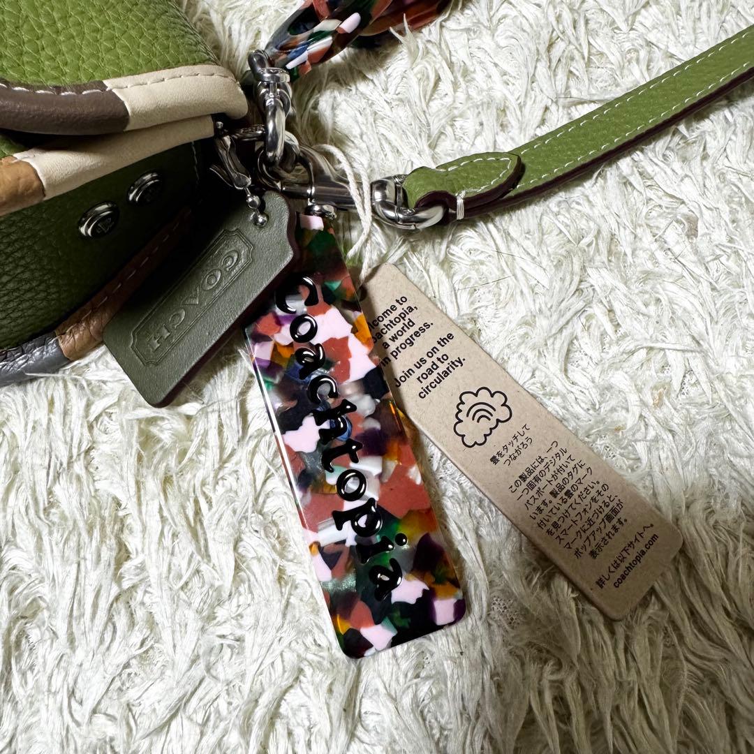 極美品　コーチトピア　ウェイビー ディンキー ショルダーバッグ　3way レザー