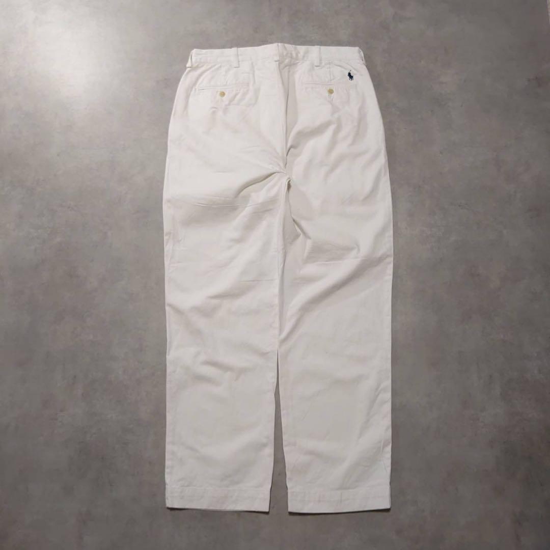 ポロチノPolo by Ralph Laurenツータックチノパンツ古着K276