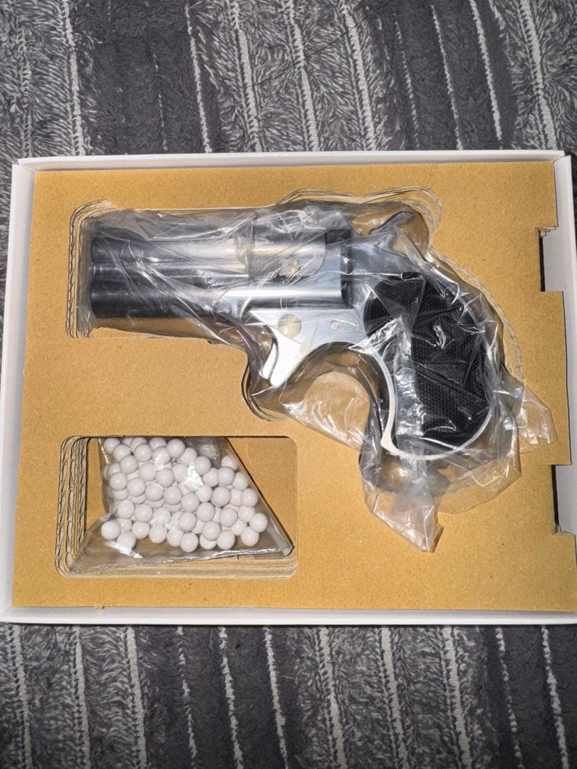 マルシン デリンジャー シルバーABS 6mmガスXカート仕様