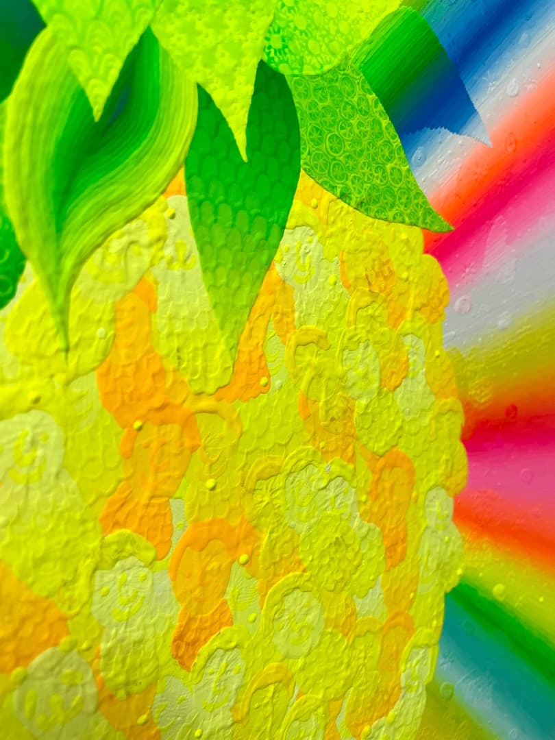 △サイケデリック▽Deki Yayoi△できやよい▽『パイナップル 』△幸運△