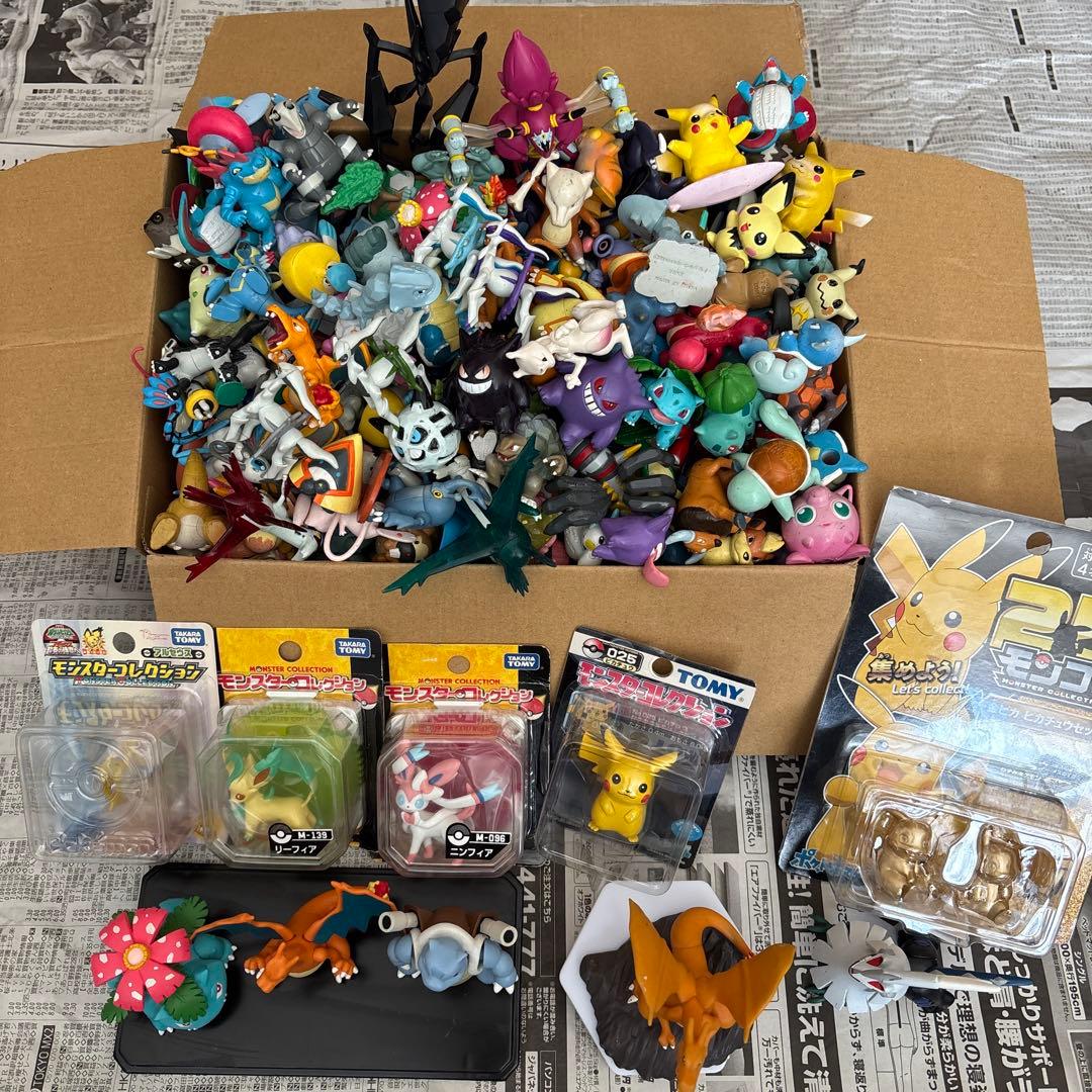 ポケモン　モンコレ　初期　フィギュア　ゲンガー　TOMY　クリア　約210体