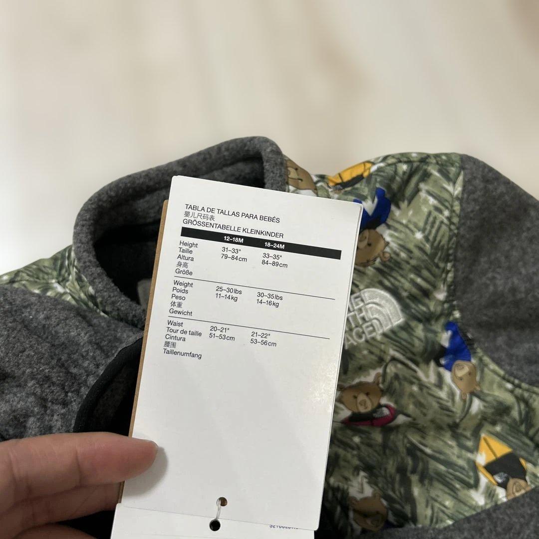 The North Face フリース　ジャンプスーツ