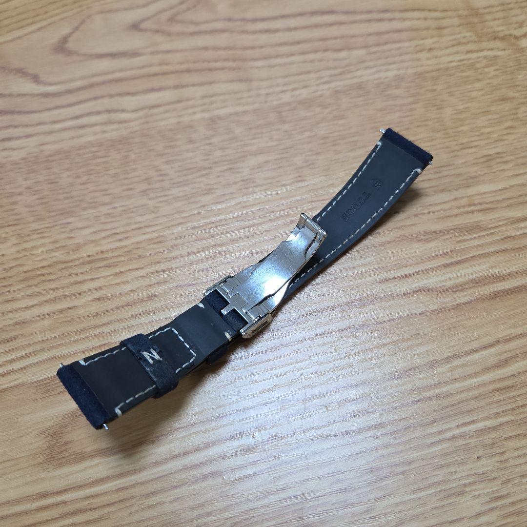 TUDOR チューダー 純正ベルト BB58用 ブルー“ソフトタッチ”ストラップ