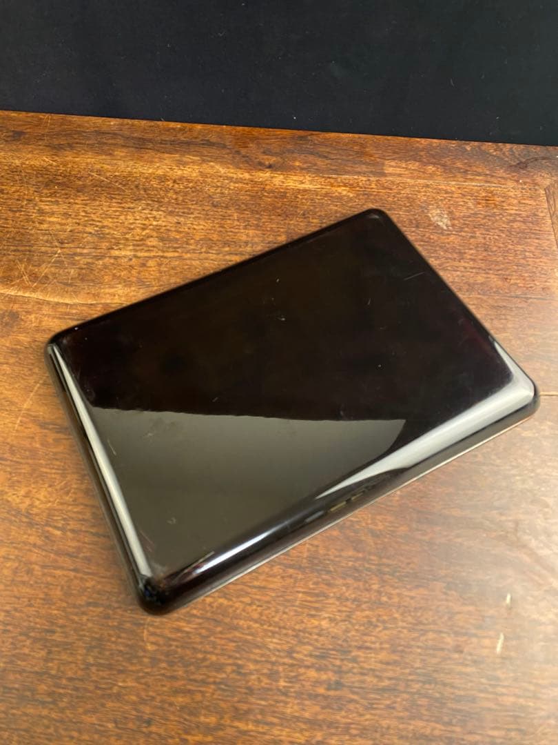 漆塗蒔絵　長方盆　日本古美術