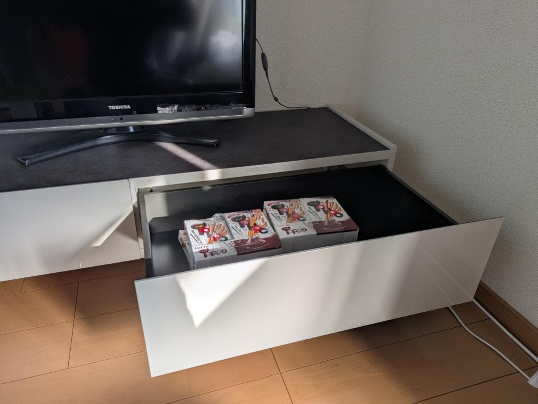 令和最新版　パモウナ　TVボード　150幅　魔改造済み　※純正の脚も同梱します！