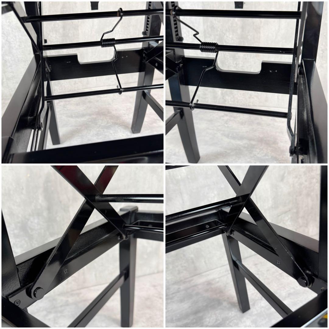 YAMAHA トムソン椅子 No.5 (PI5) 艶出塗装 座面エンジ