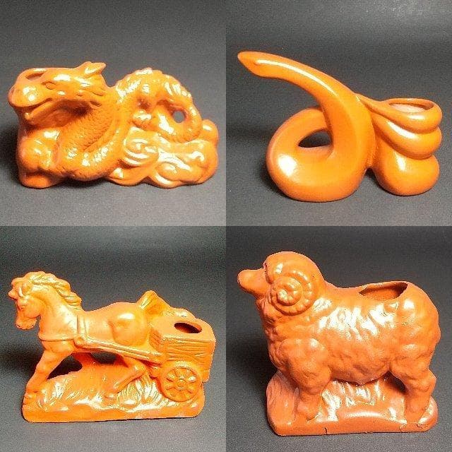 常滑焼 十二支 爪楊枝立て