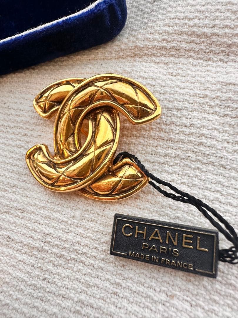 ⭐️ 鑑定済✨未使用【CHANEL】ブローチ　マトラッセ　CHANEL