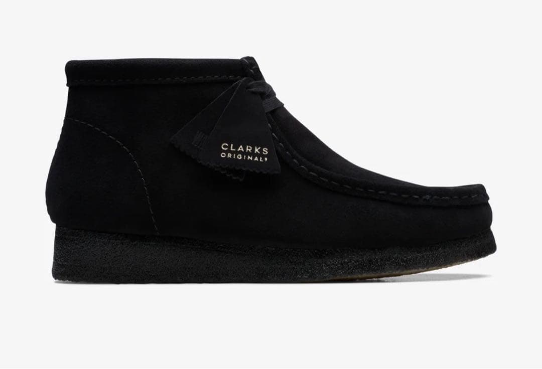 Clarks ワラビー　ブラック　ハイカット　UK7