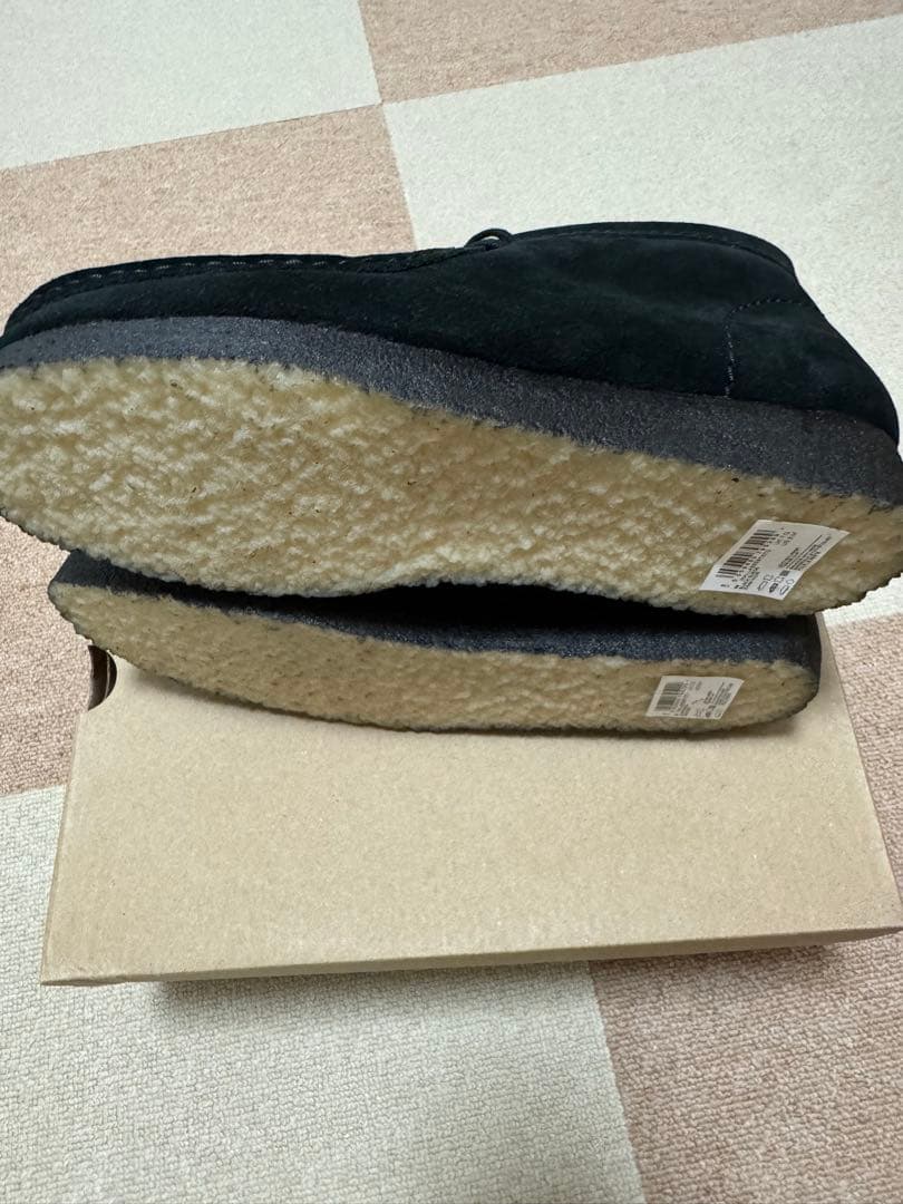 Clarks ワラビー　ブラック　ハイカット　UK7