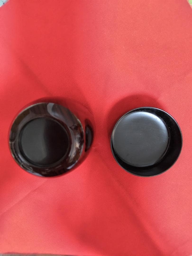 お値下げ茶道具　 長棗欅目水仙螺鈿一星作美品