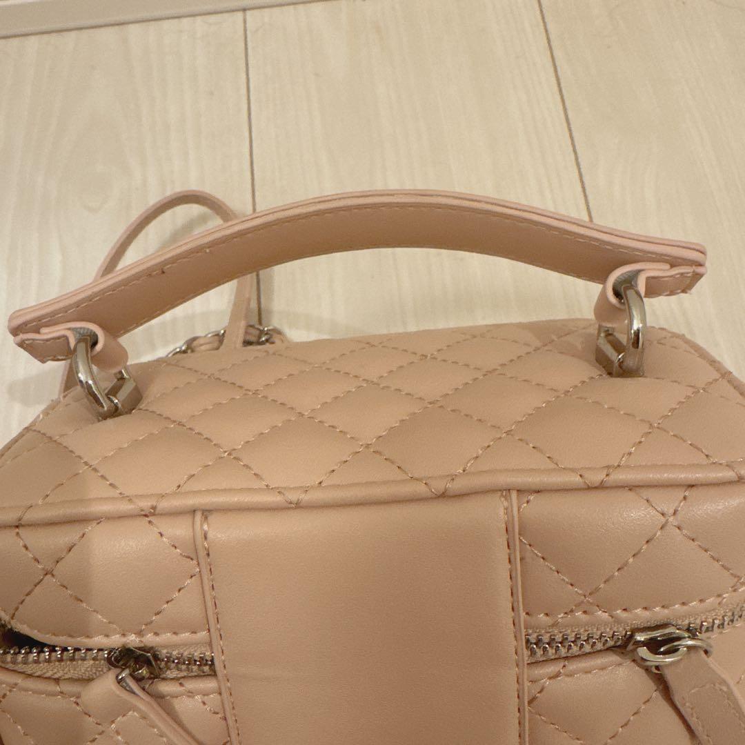 Darich ダーリッチ キルティングショルダーミニバッグ ピンク PINK