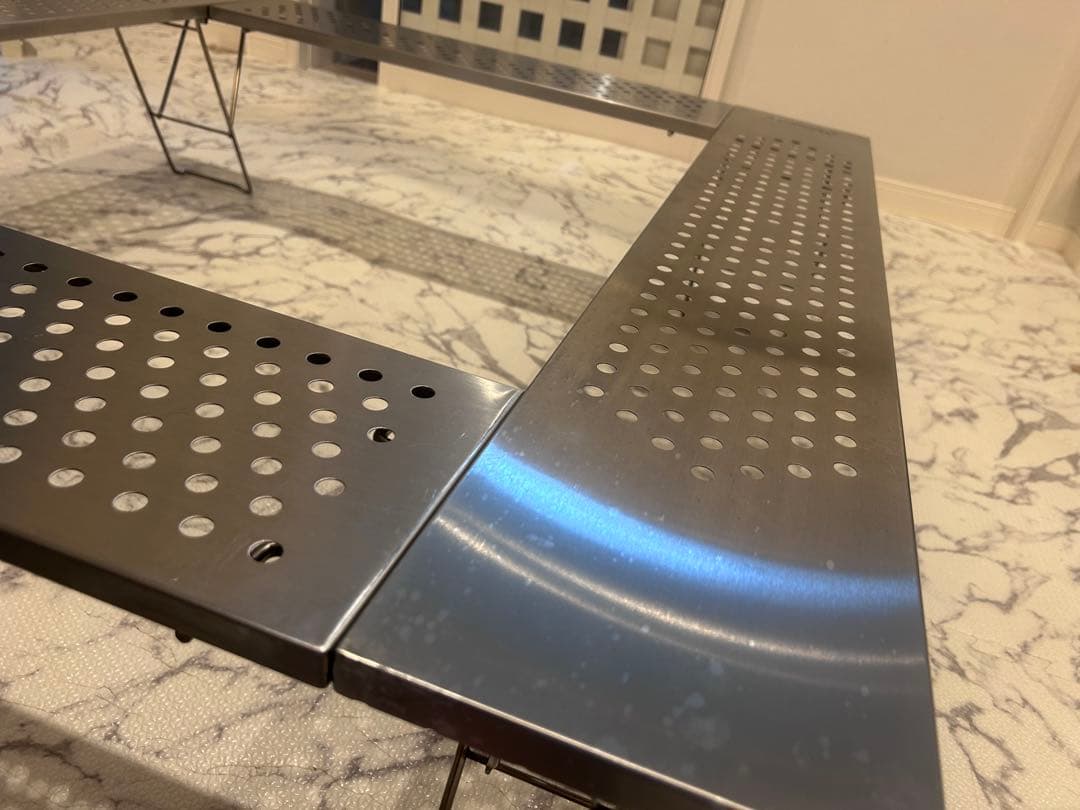 コールマン　囲炉裏テーブル　ファイアープレイステーブル　使用数回　美品