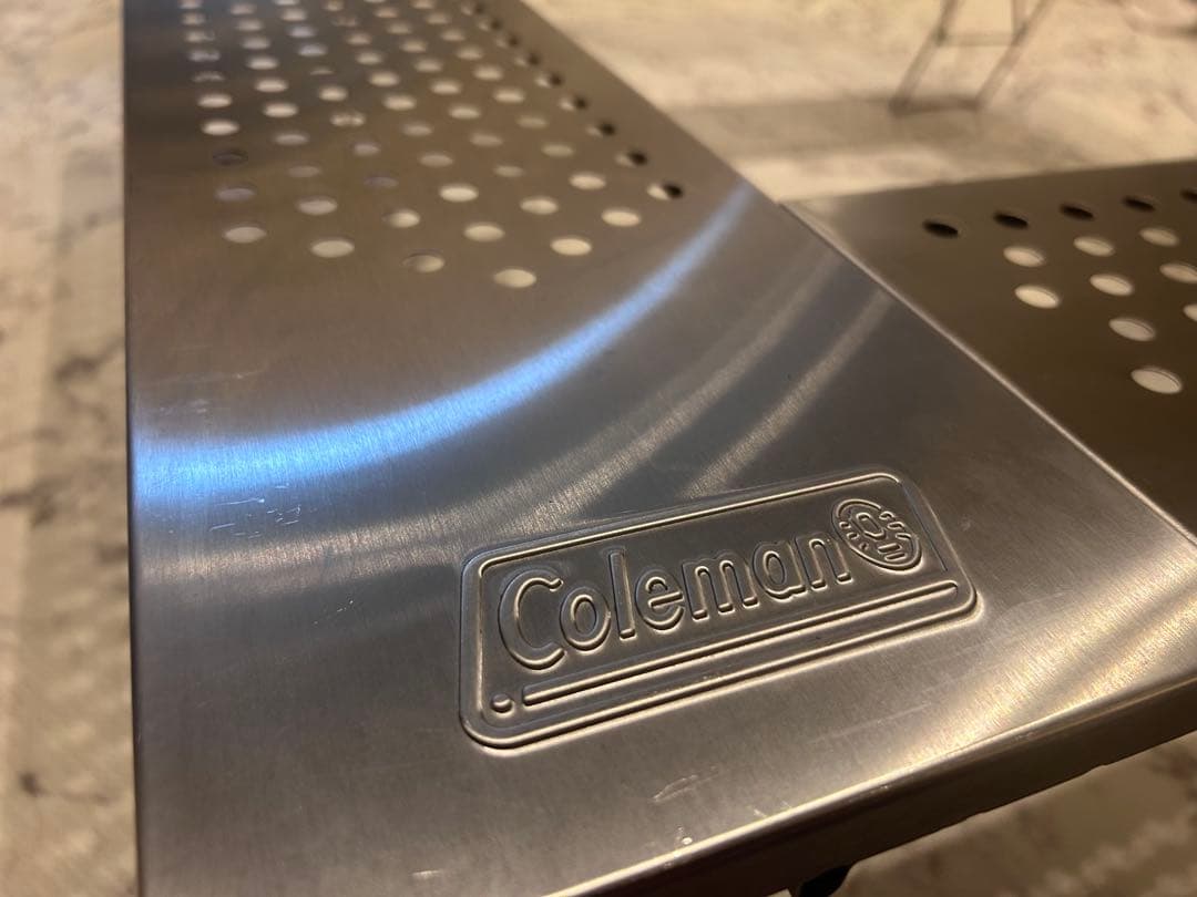 コールマン　囲炉裏テーブル　ファイアープレイステーブル　使用数回　美品