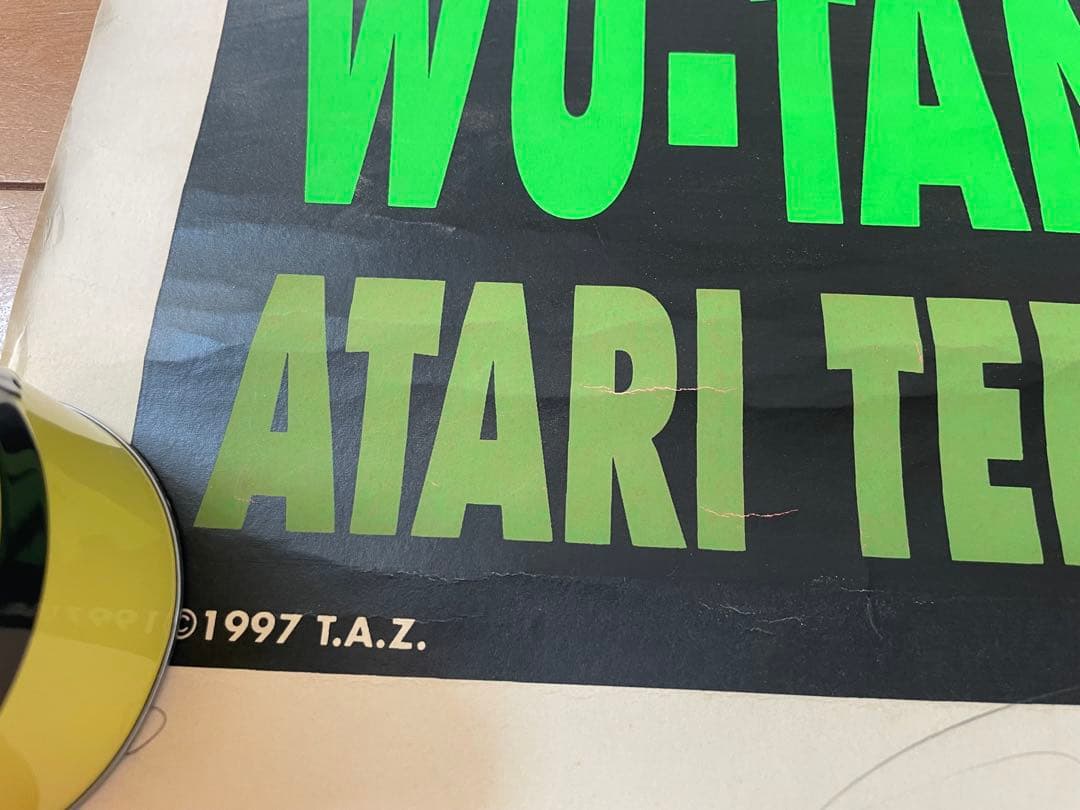 TAZ RAGE AGAINST THE MACHINE_WU-TANGポスター