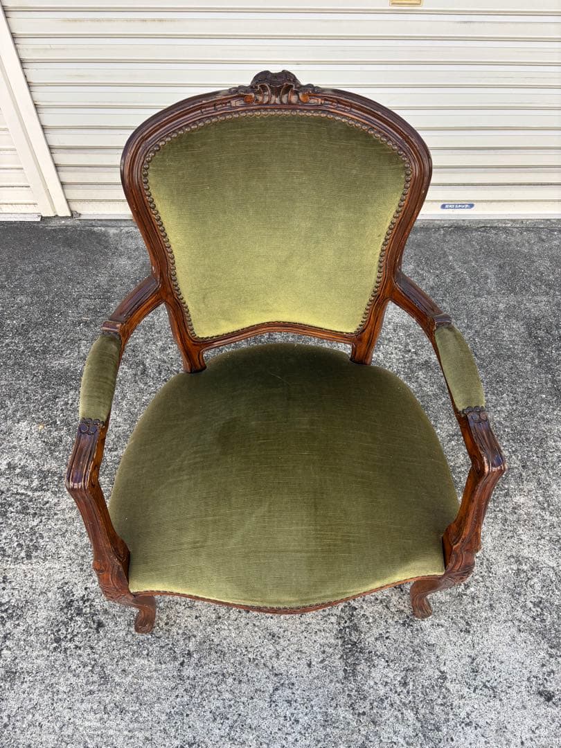 フランス　アンティーク　アームチェア　クラシカル　レトロ　ヴィンテージ