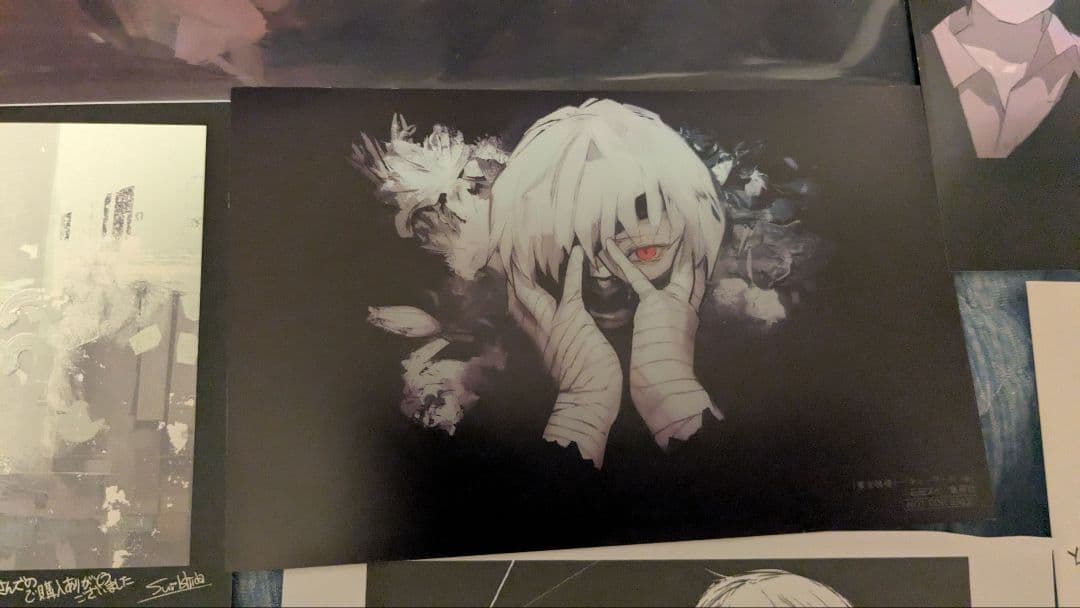 東京喰種　クリアファイル　ポストカードセット