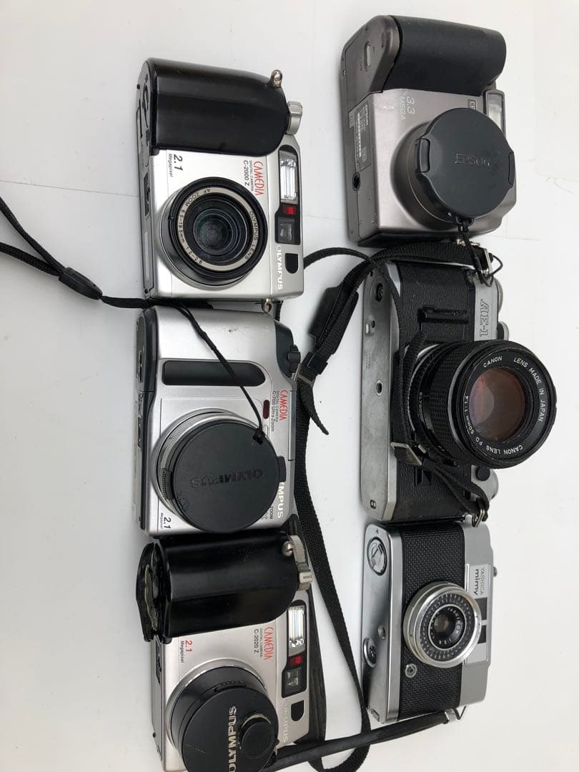 Canon キャノン AE-1 シルバーなどまとめて6台ジャンク(D117)